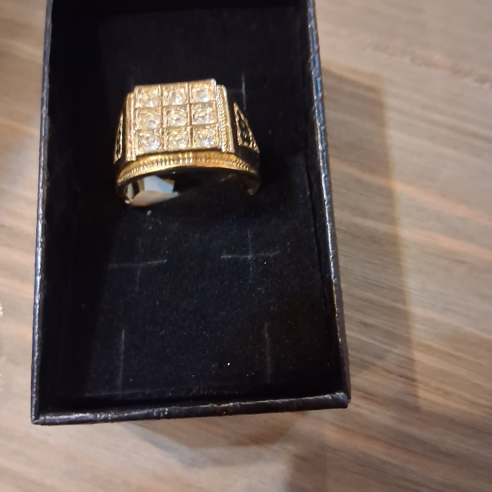 Gold and Silver Statement Ring - image 6